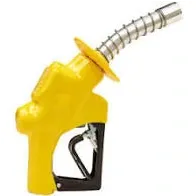 Husky® VIII 1" Cold Weather  Hi Flow Nozzle Diesel no-Clip YELLOW cULus